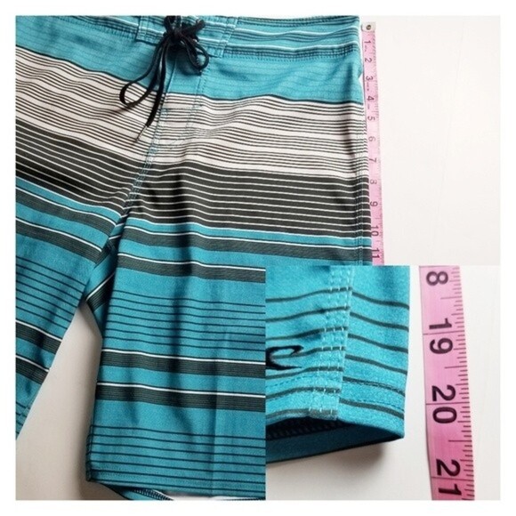 O'Neill Men's Size 30 Grenada Drawstring Swim‎ Trunks Board Shorts Cargo Pocket - Picture 8 of 10